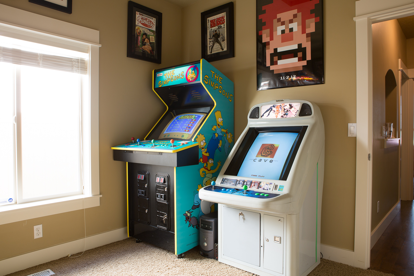 My game room in Boise, Idaho.