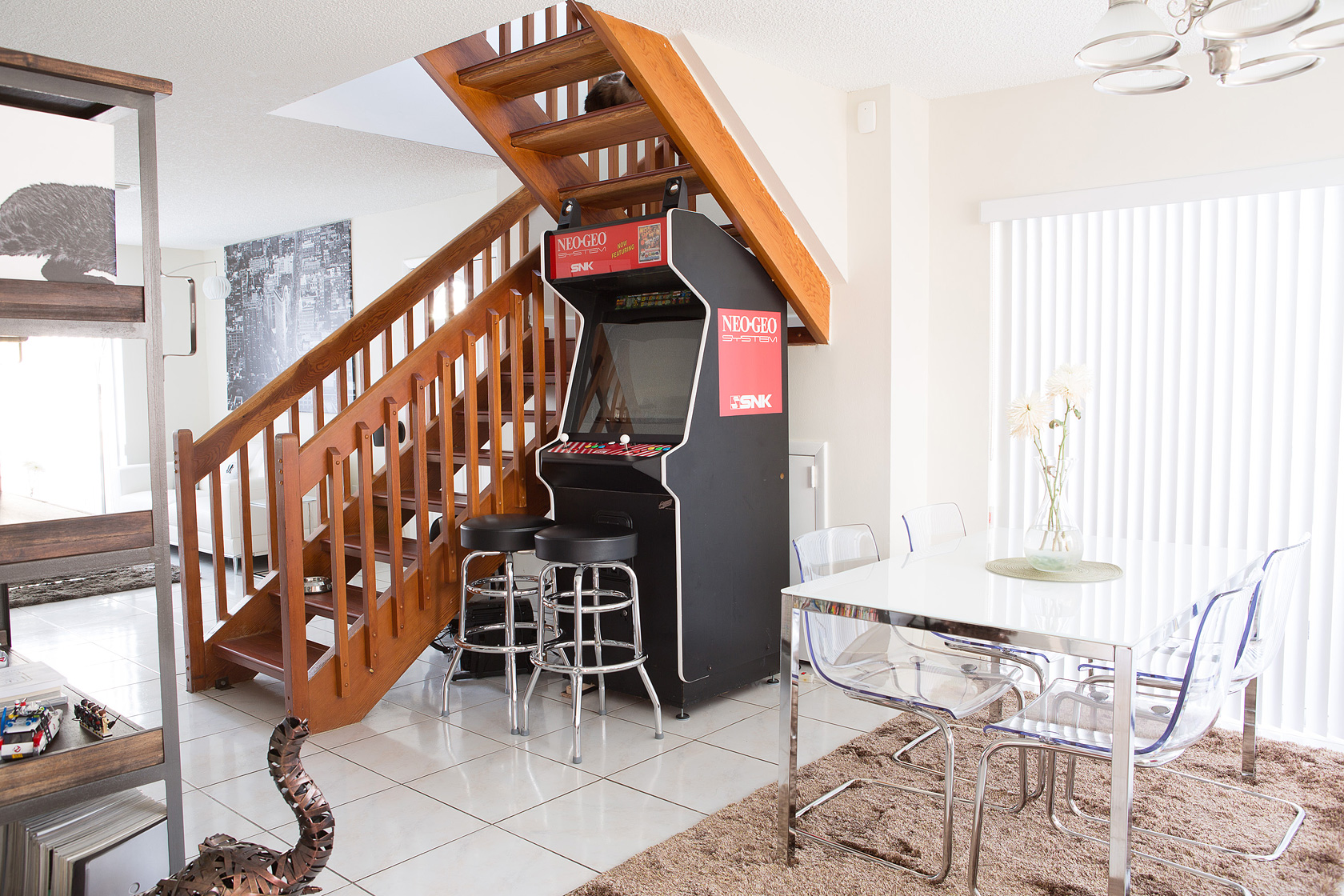 Our small home in Miami
