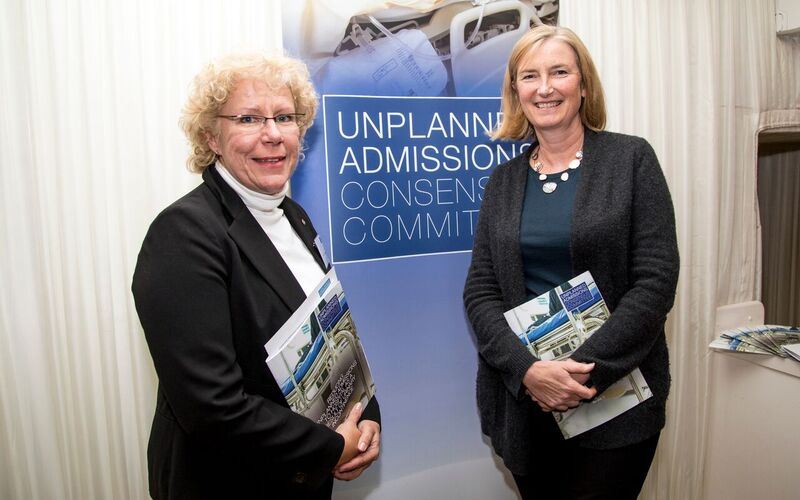 Tracey Cunningham and Sarah Woolaston, Chair of the Health Select Committee and MP for Totness
