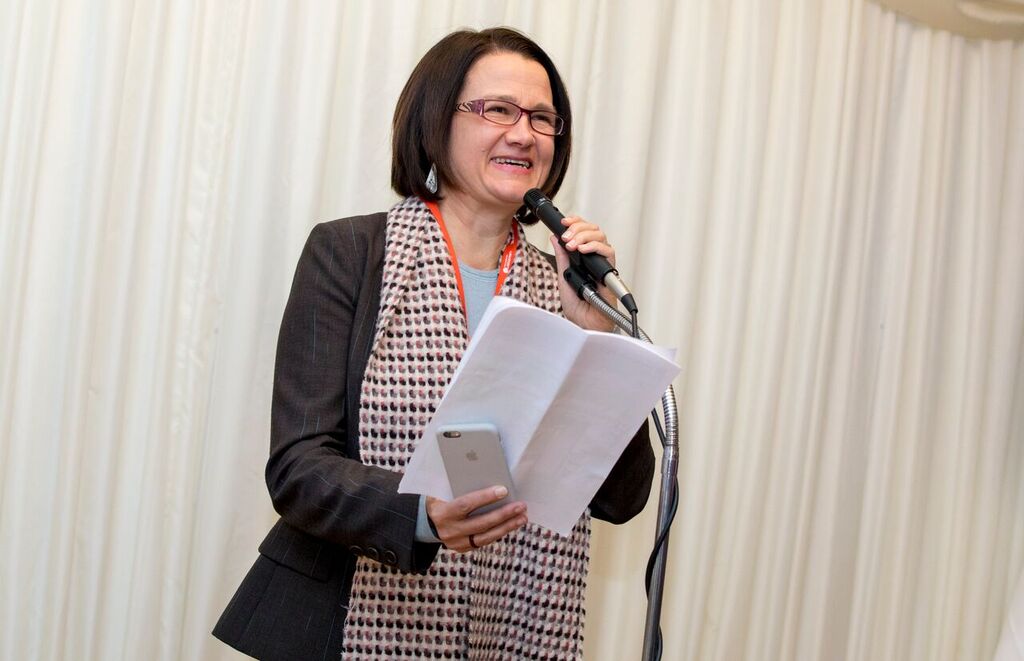 Catherine West MP welcoming attendees at UACC2017