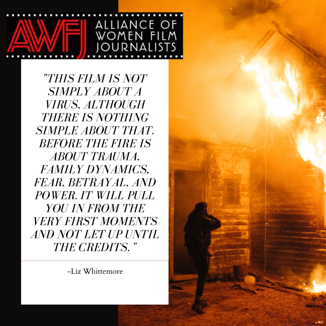 Alliance of Women Film Journalist review Before the Fire 