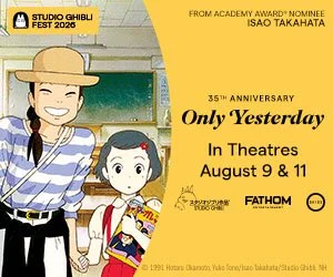 Studio Ghibli Fest: Only Yesterday 35th Anniversary