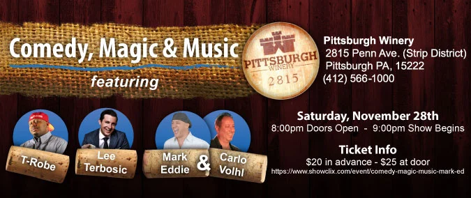Comedy, Magic & Music - November 28, 2015