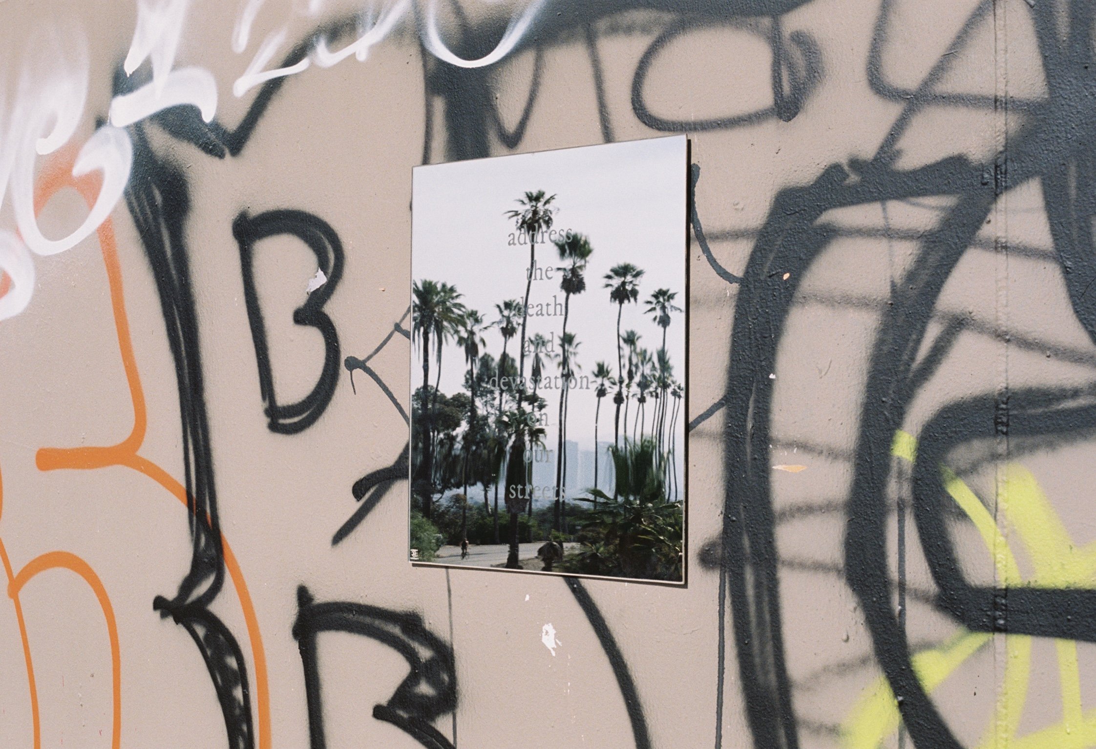 “address the death and devastation on our streets”, Elysian Park