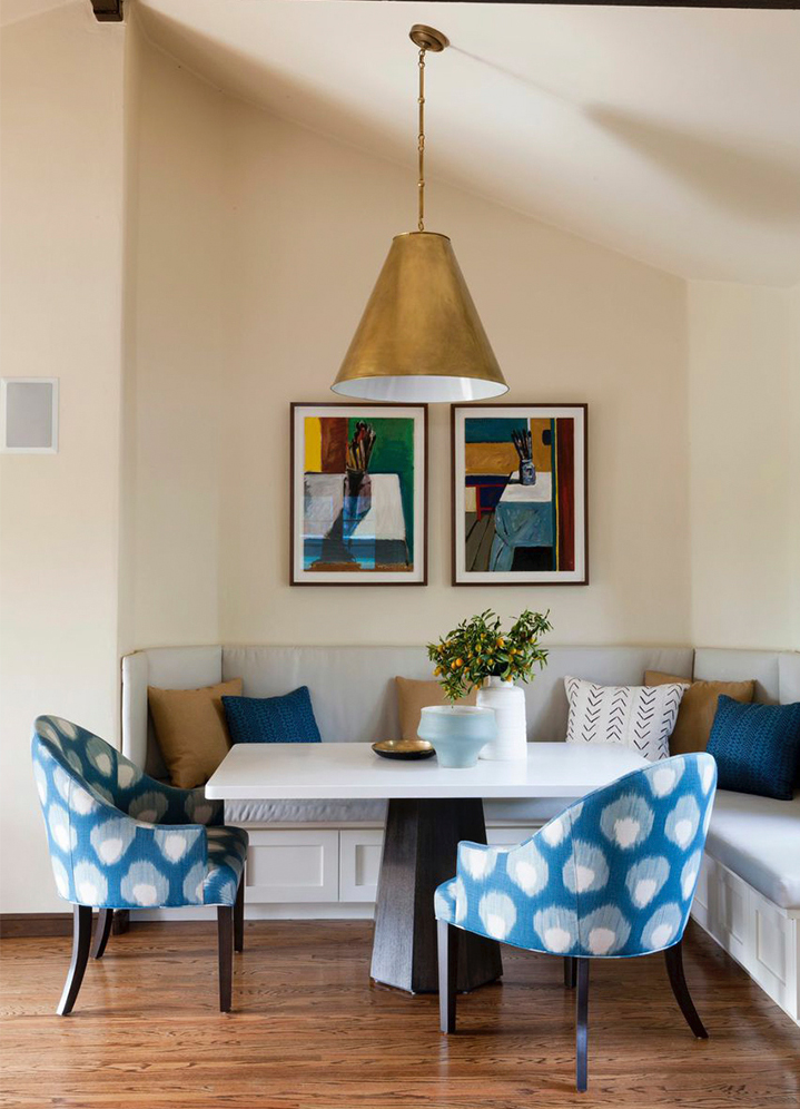 Custom built-in banquette