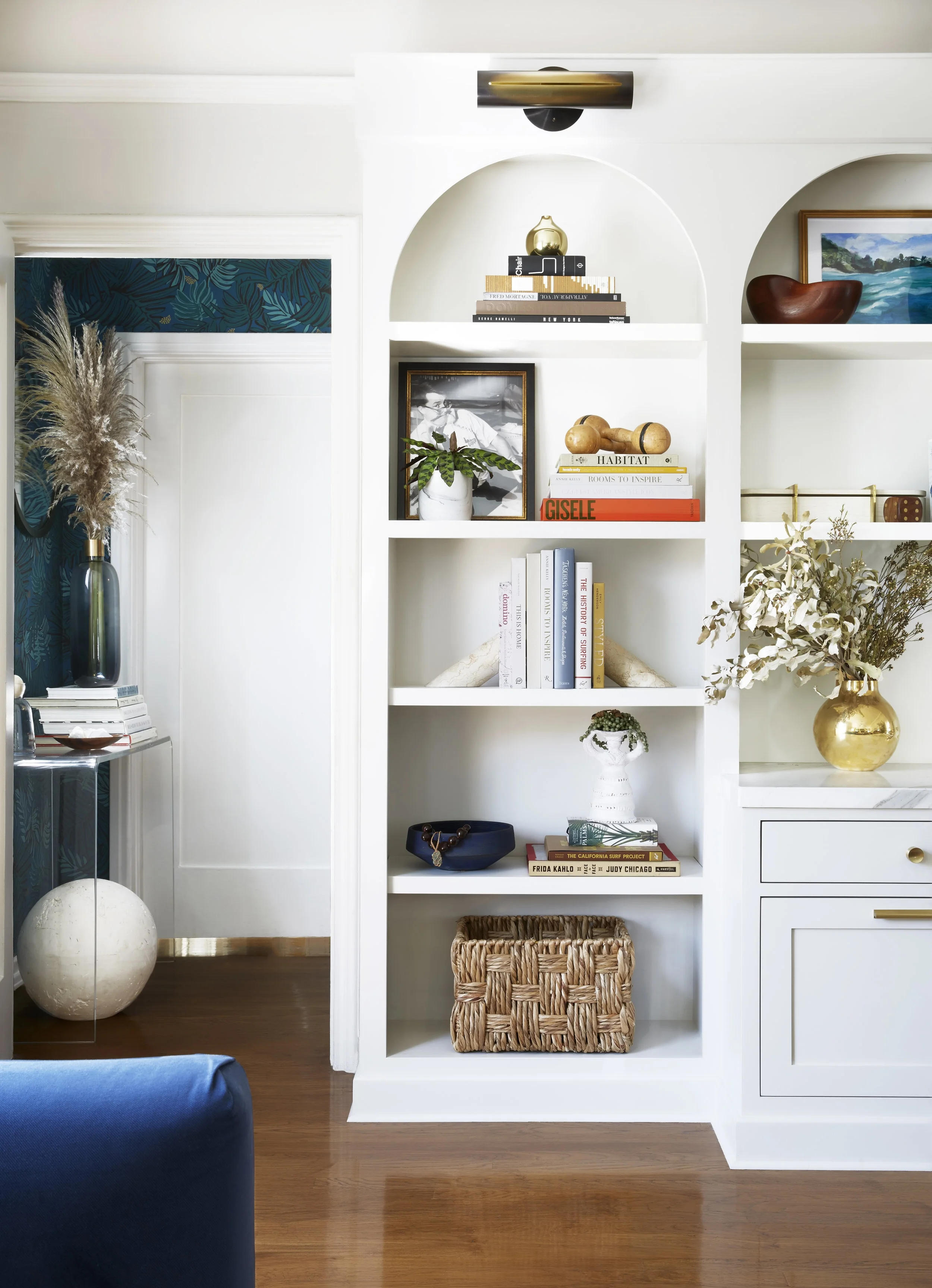 Custom Desk and Bookcase Unit
