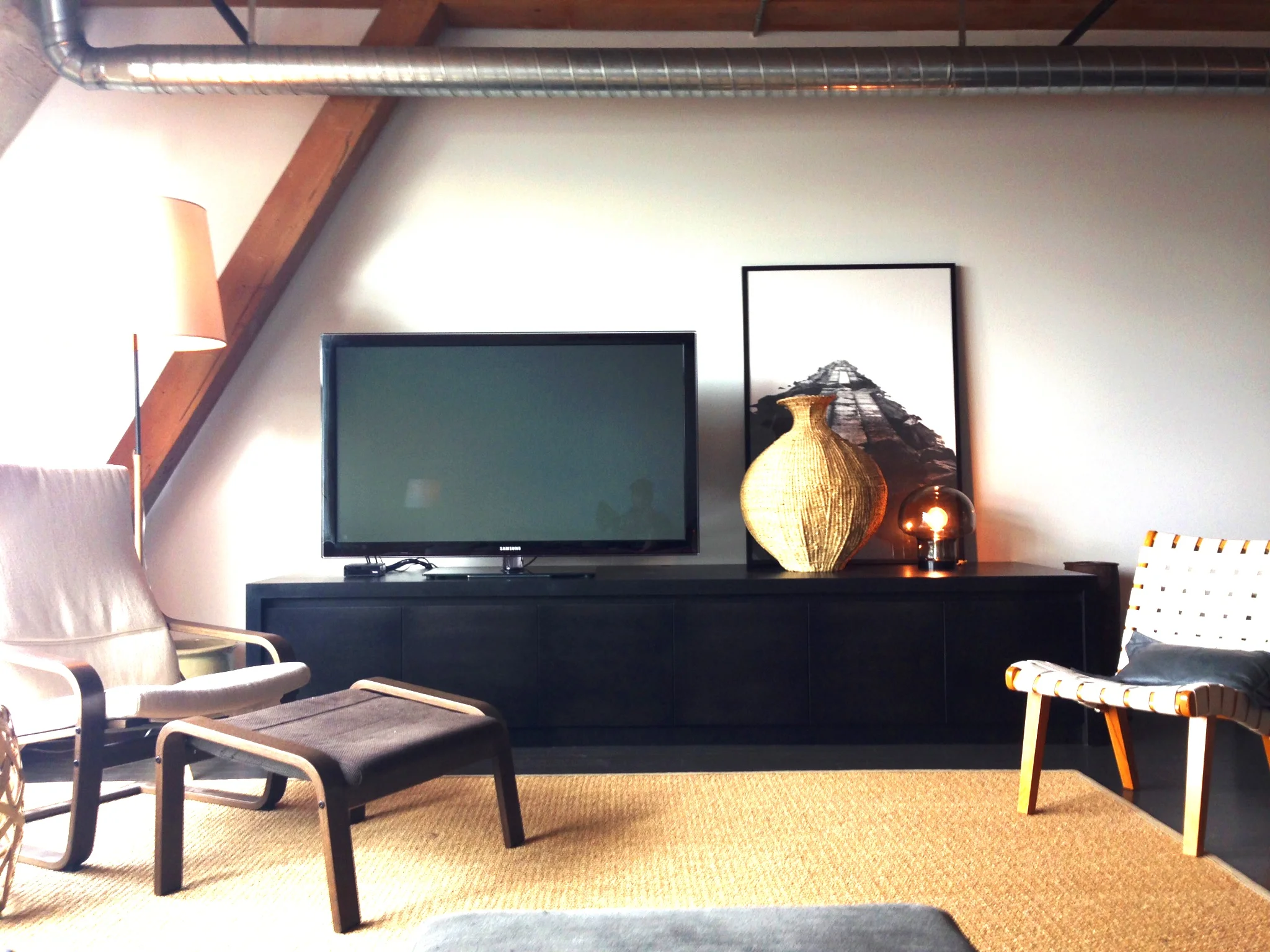 Custom entertainment center- DTLA residence