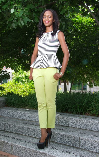 "I hope to encourage young people not to settle for mediocrity" - Lynette Johnson