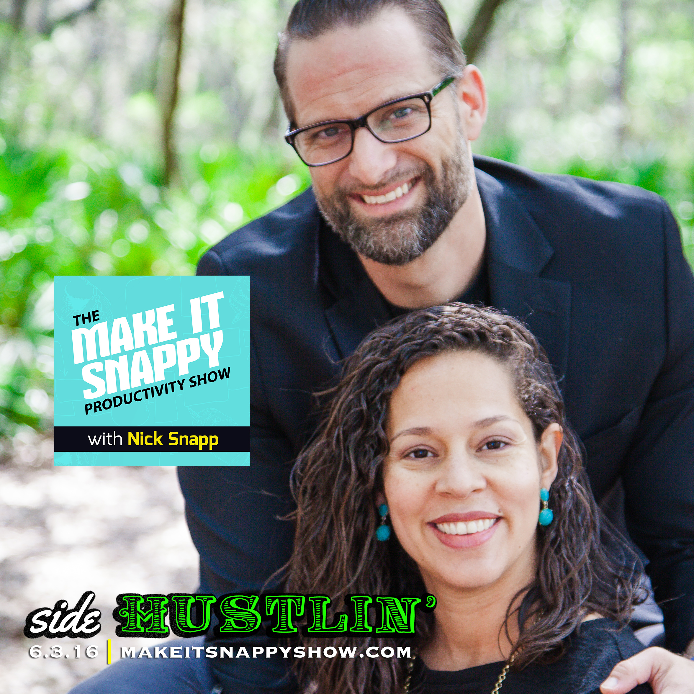 "A healthy side hustle from a couples perspective is when both are content with the amount of time that is being given to that side hustle" - Nazach Snapp