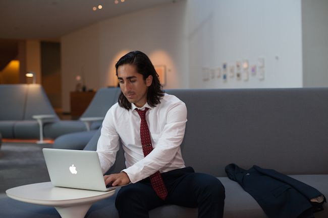 “Rather than aiming for perfection, just start and get going and you can perfect and make things better as you move forward.” -Navid Moazzez