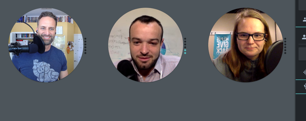 Quick S/O and screenshot of Nick's new favorite podcasting platform, Squadcast .