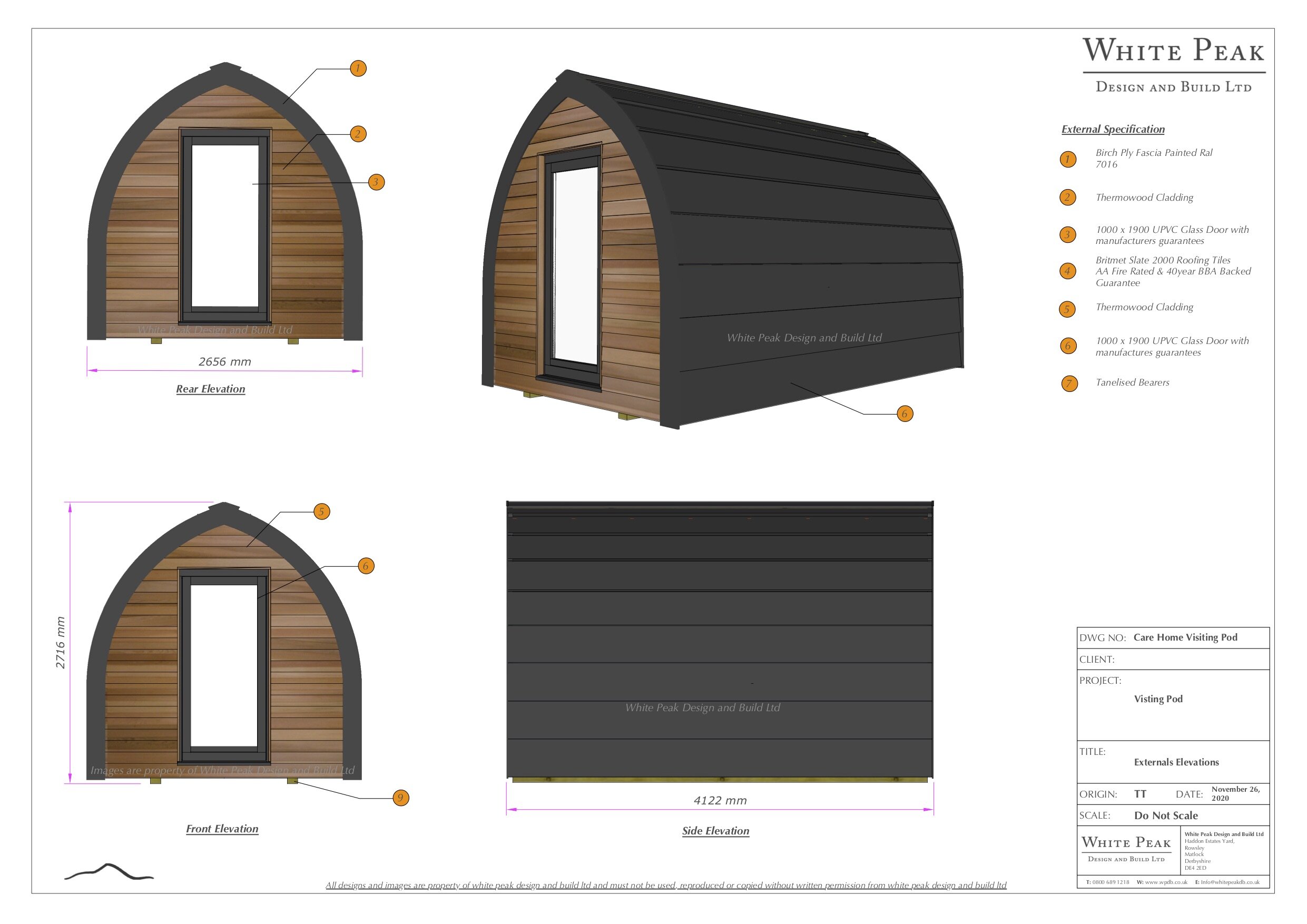 Care Home Visiting Pod