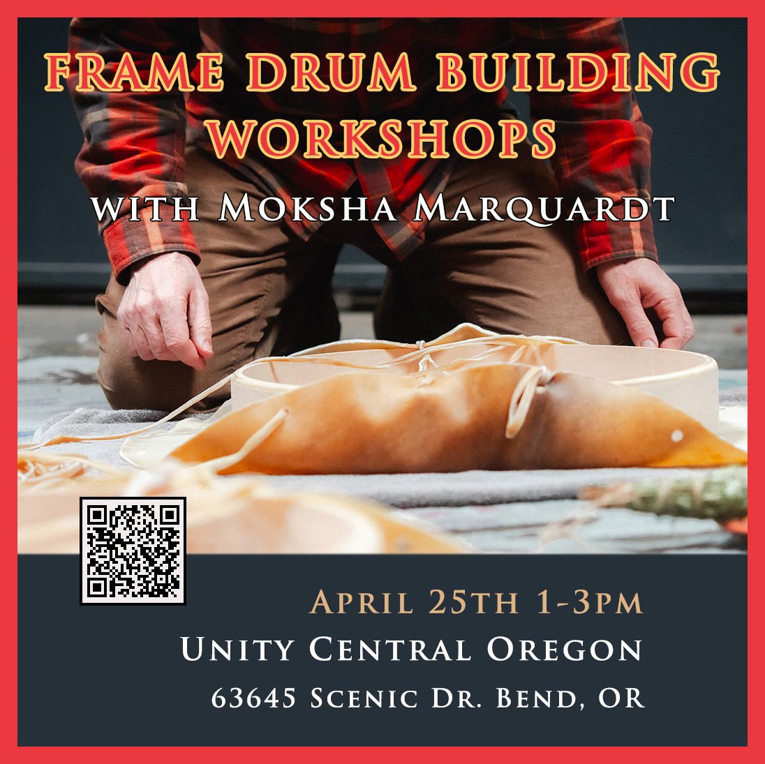 frame drum building workshop Bend OR