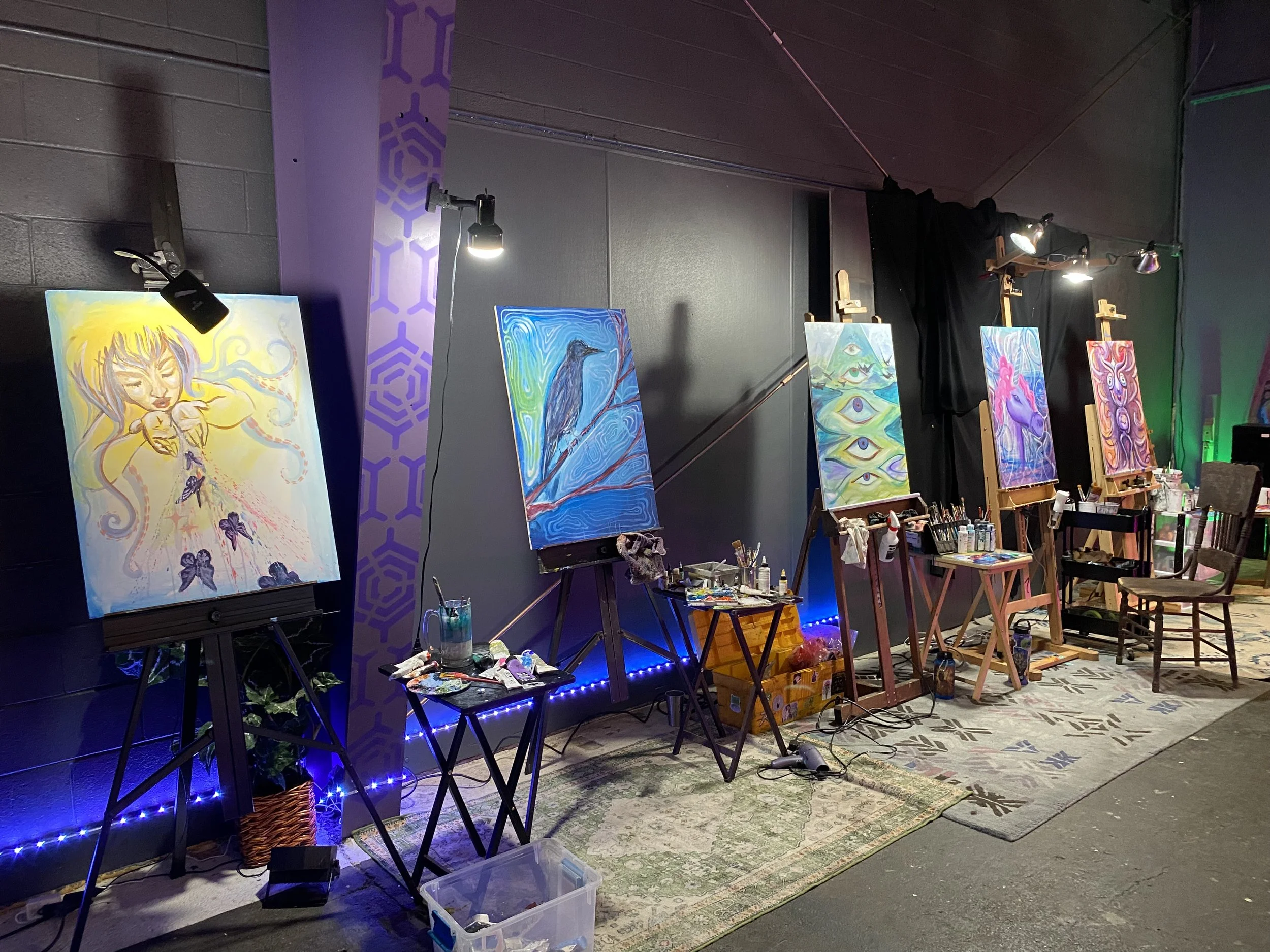 Wednesday Art Social at The Haven Starts Now