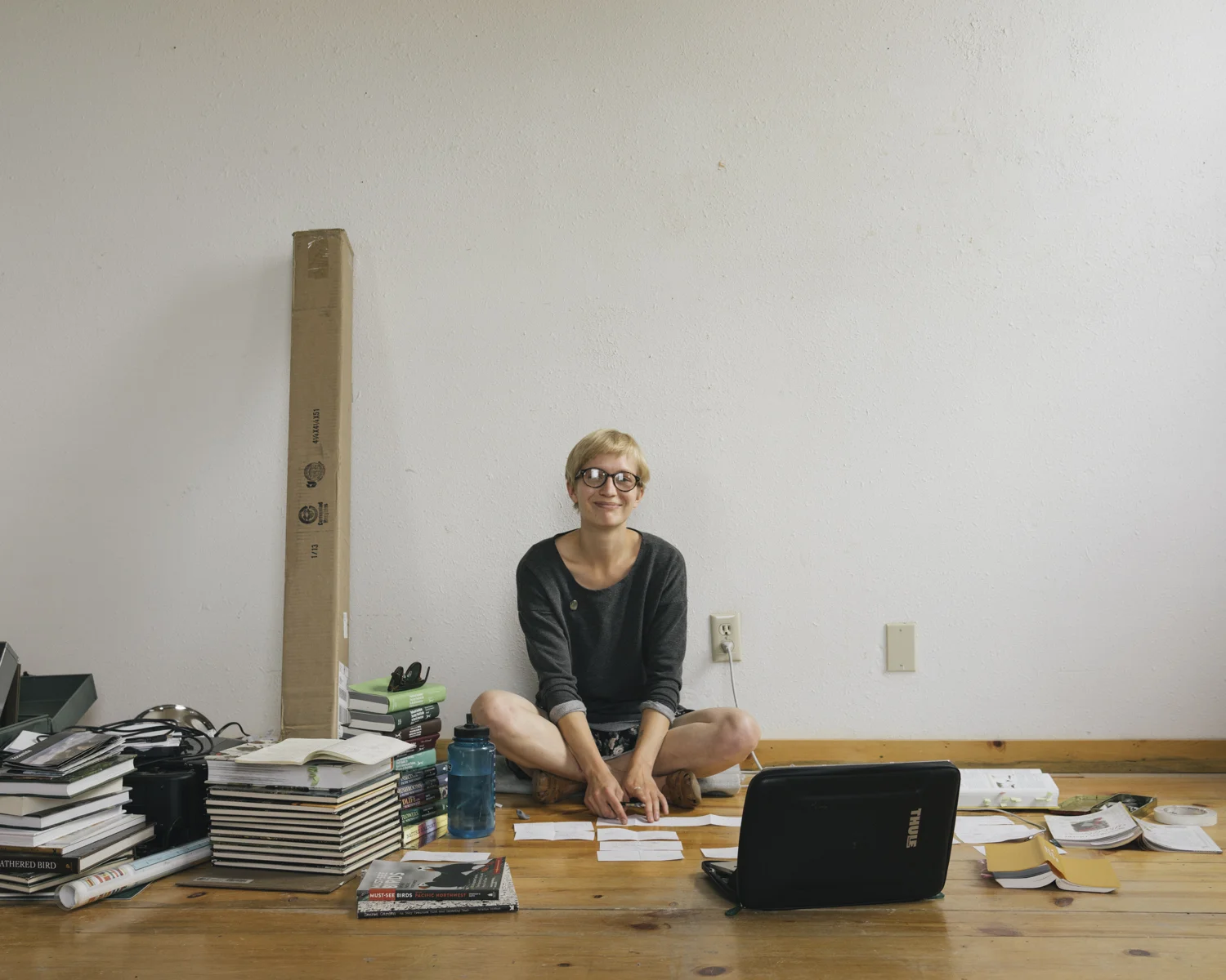 Zoe Keller , ideating for her book Color the Natural World