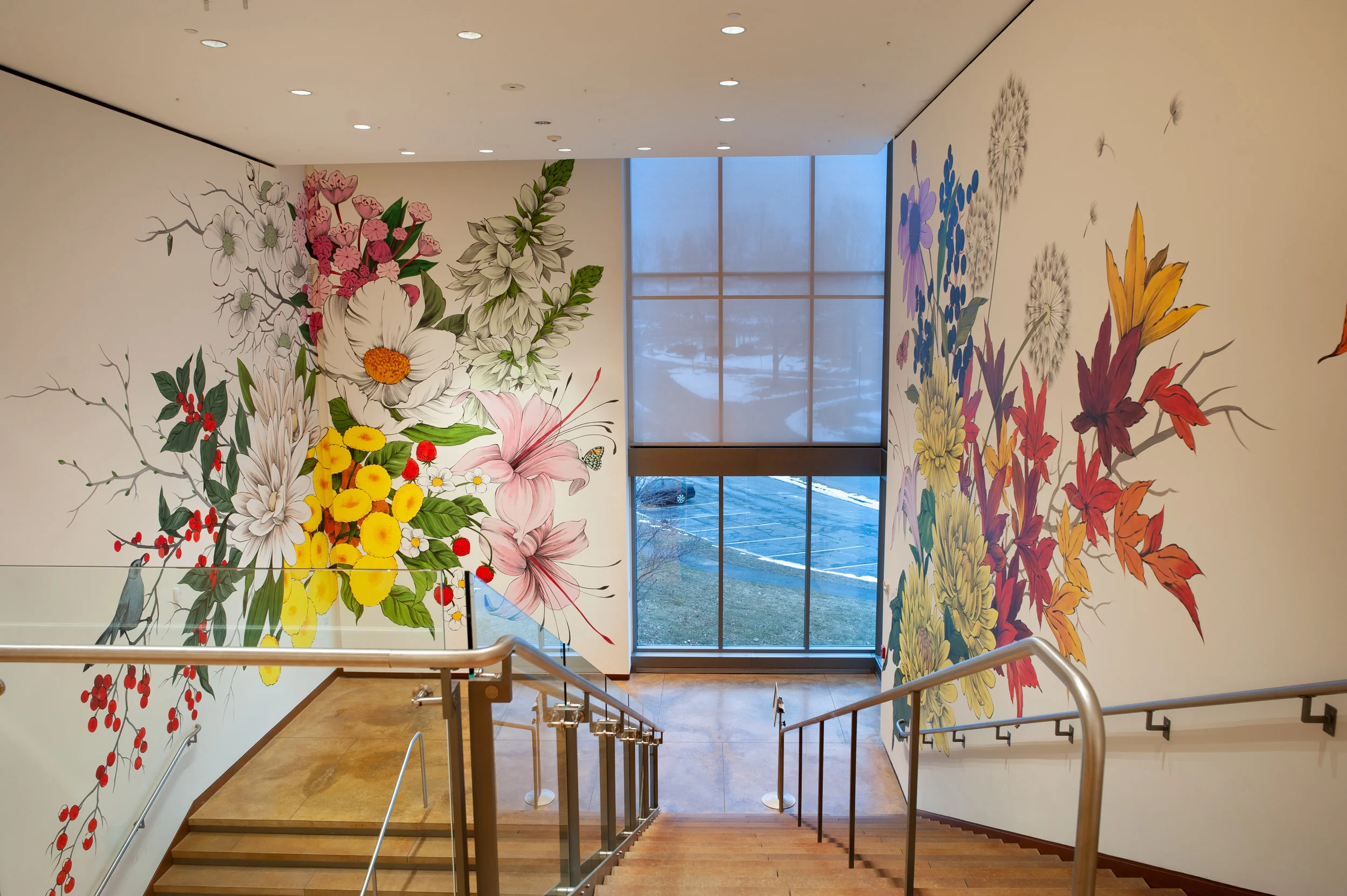 New Britain Museum of American Art - "Winter, Spring, Summer, Fall"