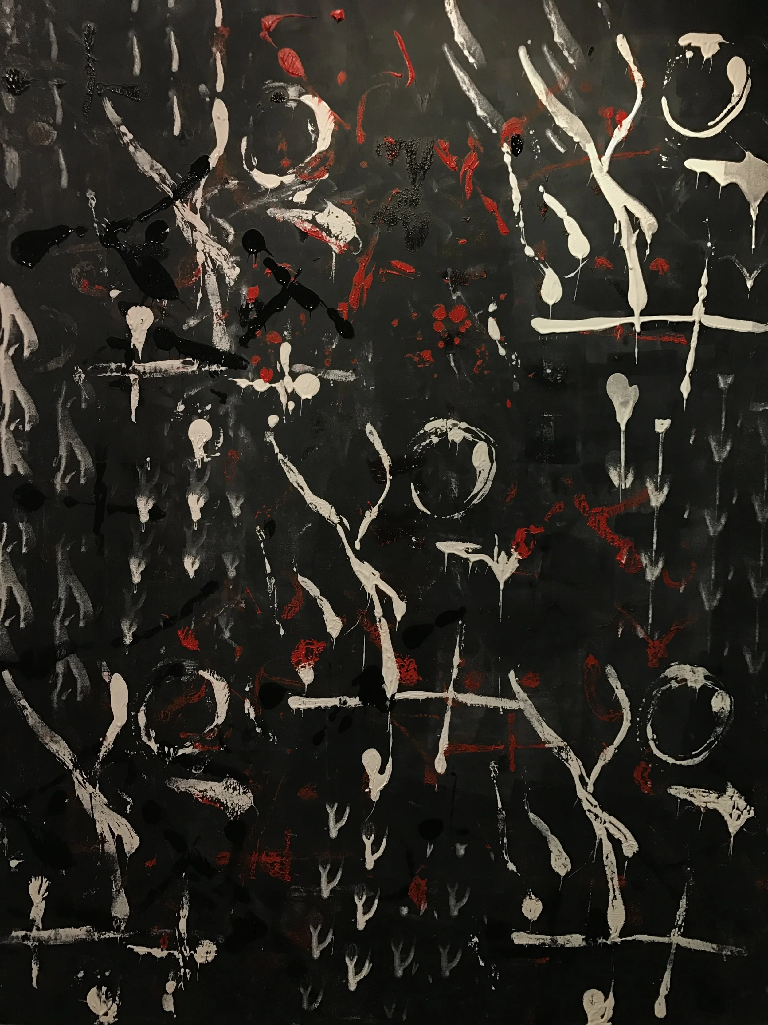 Passion (Filme serie) Acrylic paint on Canvas, 60 x 48 Inches
