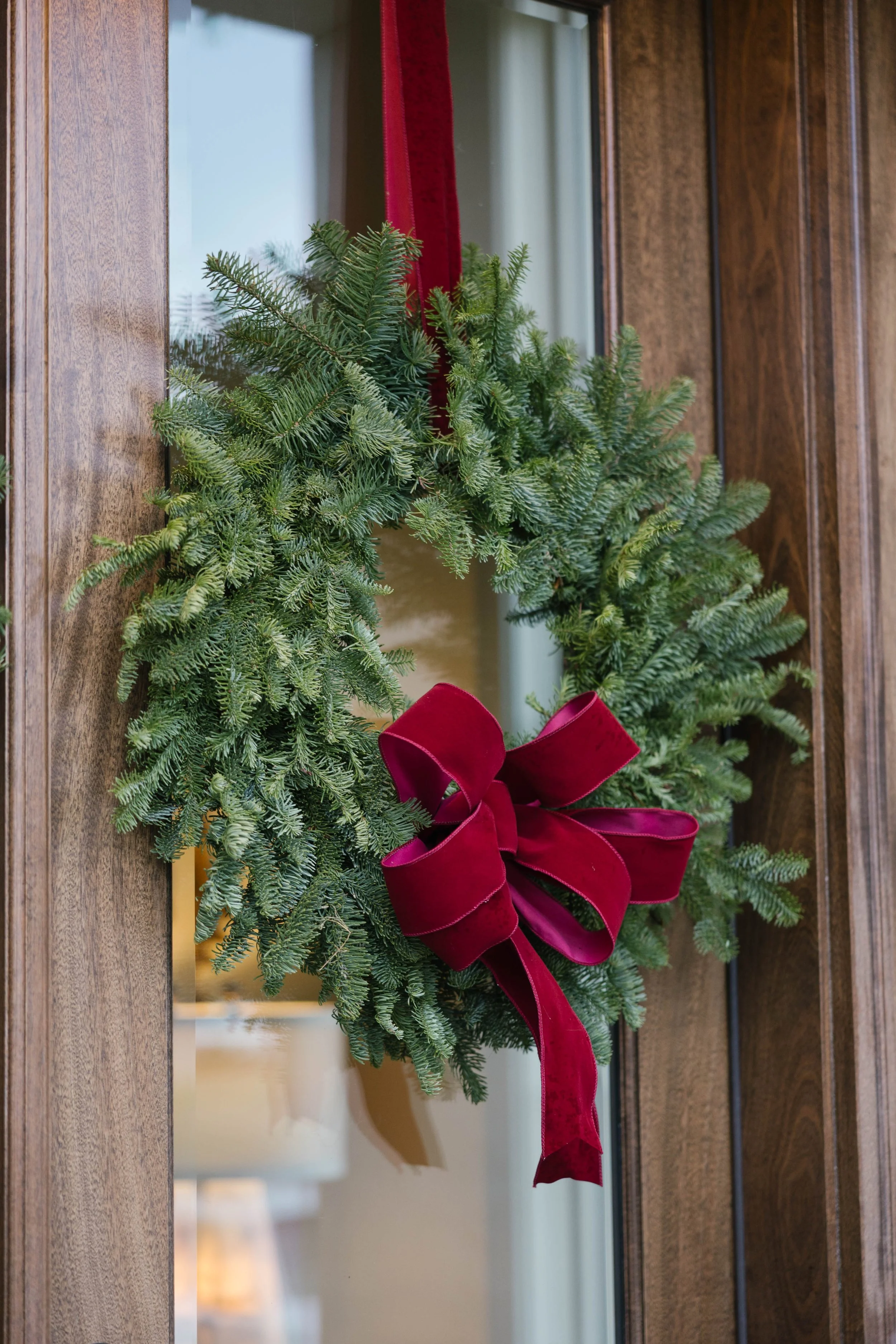 Fresh Noble Fir Wreath