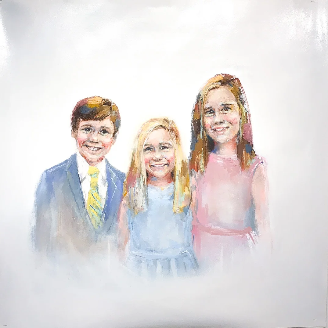 40x40 portrait with detailed facial features
