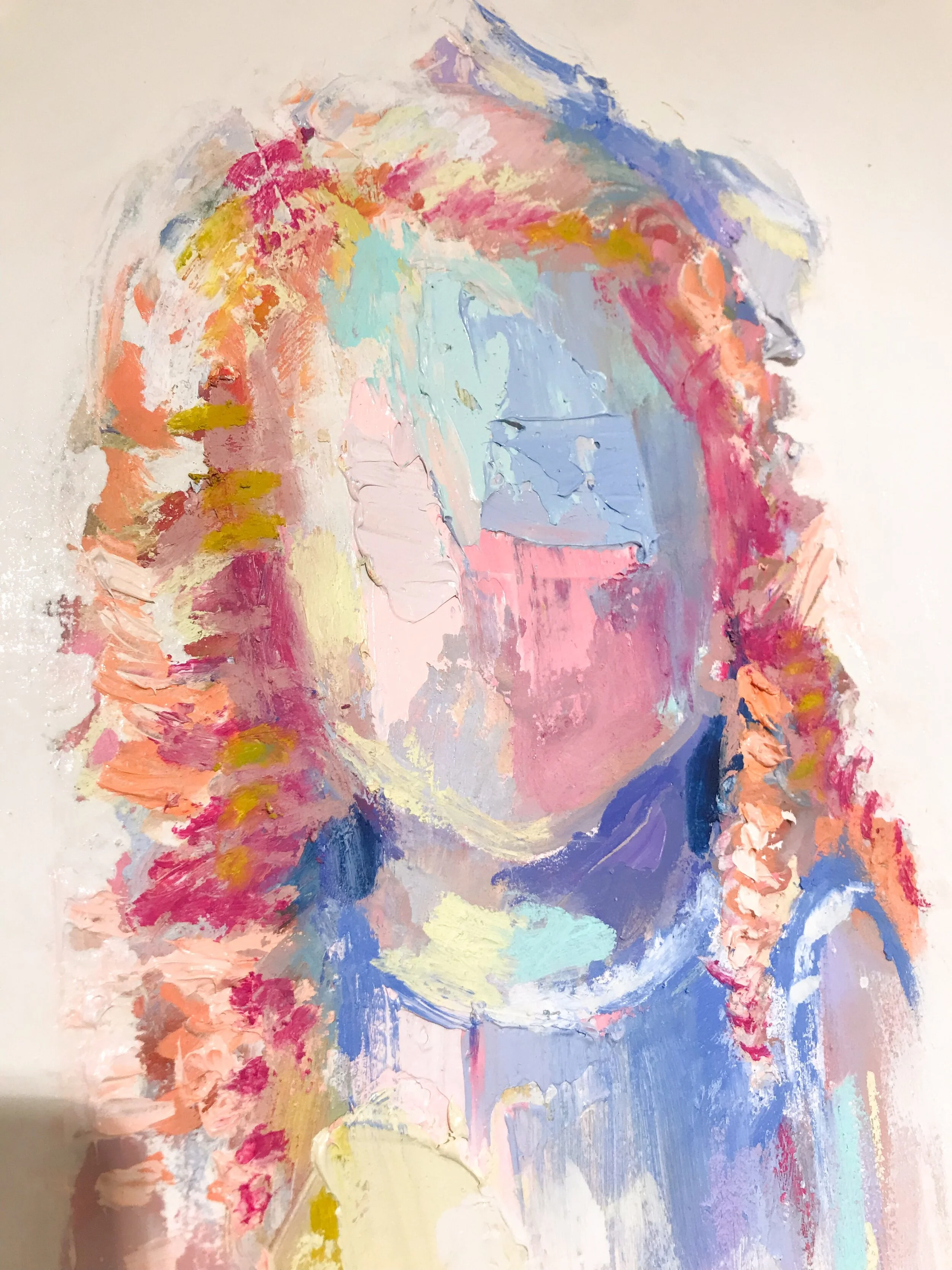 15x11" abstract portait