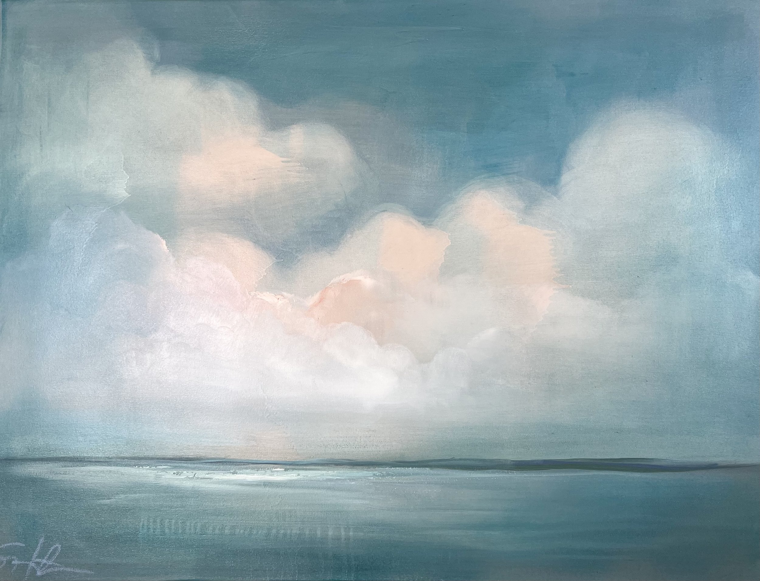 Waiting By the Bay II 36x48" 