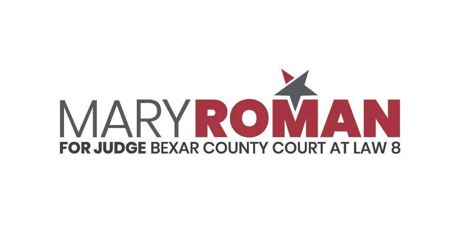 Mary Roman For Judge Logo Design