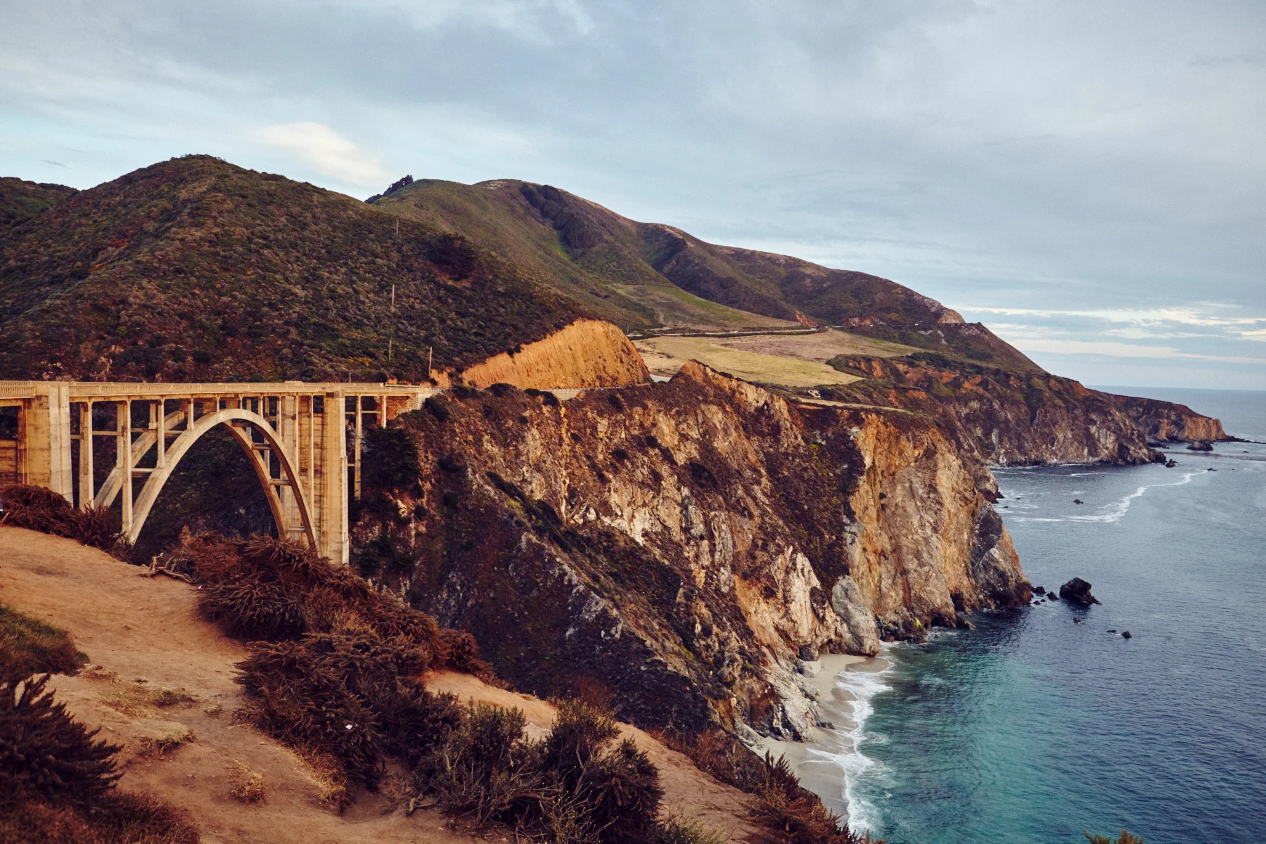 WINDING THROUGH BIG SUR