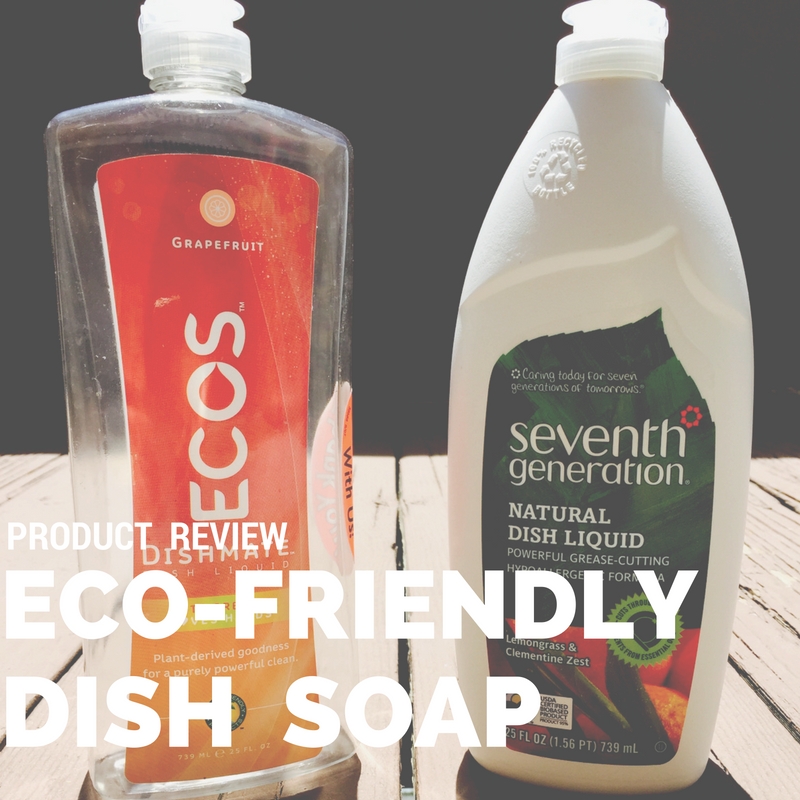 Eco-Friendly Dish Detergent Review:  Ecos vs. Seventh Generation