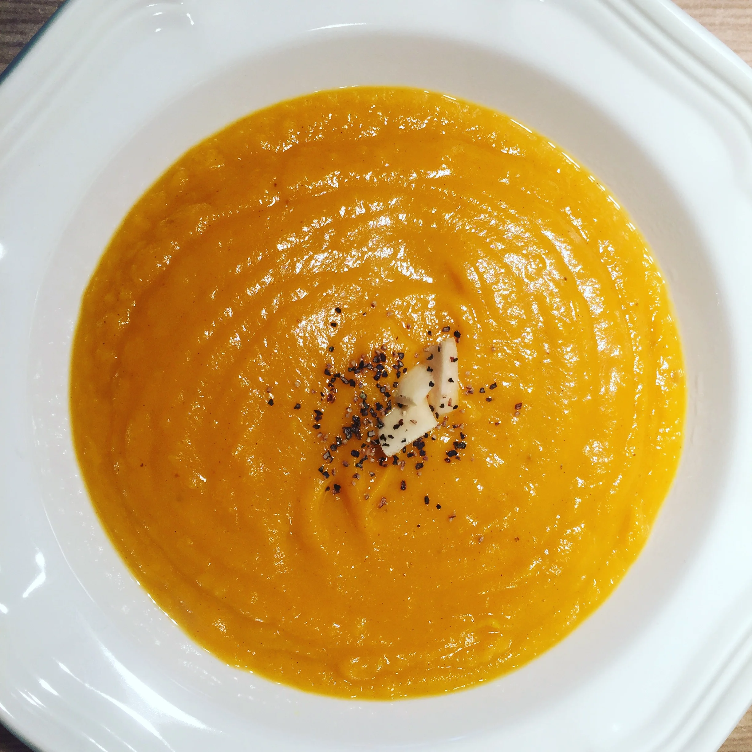 Ginger Turmeric Sweet Potato Soup