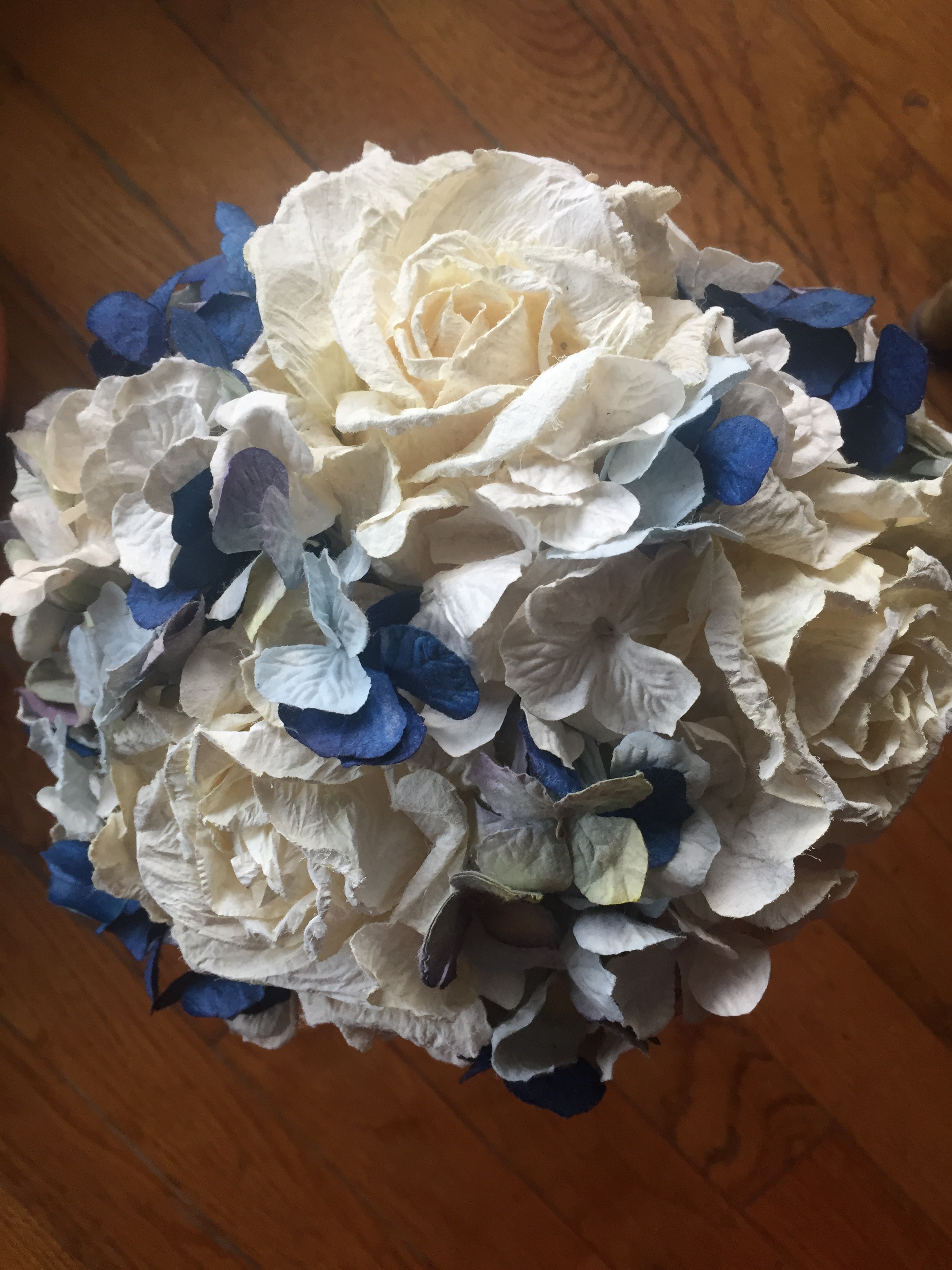 My wedding bouquet 4 years later. Still looks good right?