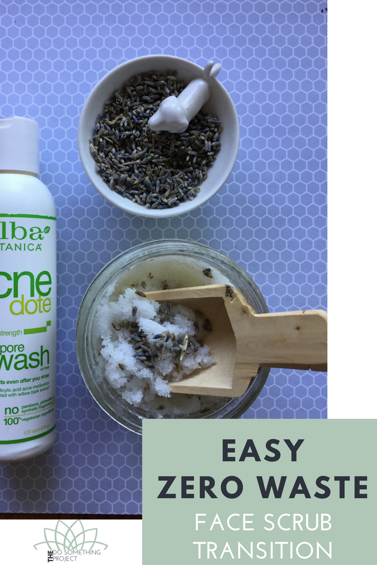 Zero Waste: DIY Face Scrub