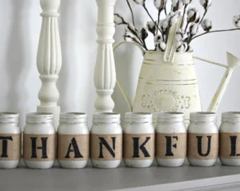 Another reuse for mason jars. Found on Etsy from JarfulHouse . Click on the image to go to the site.
