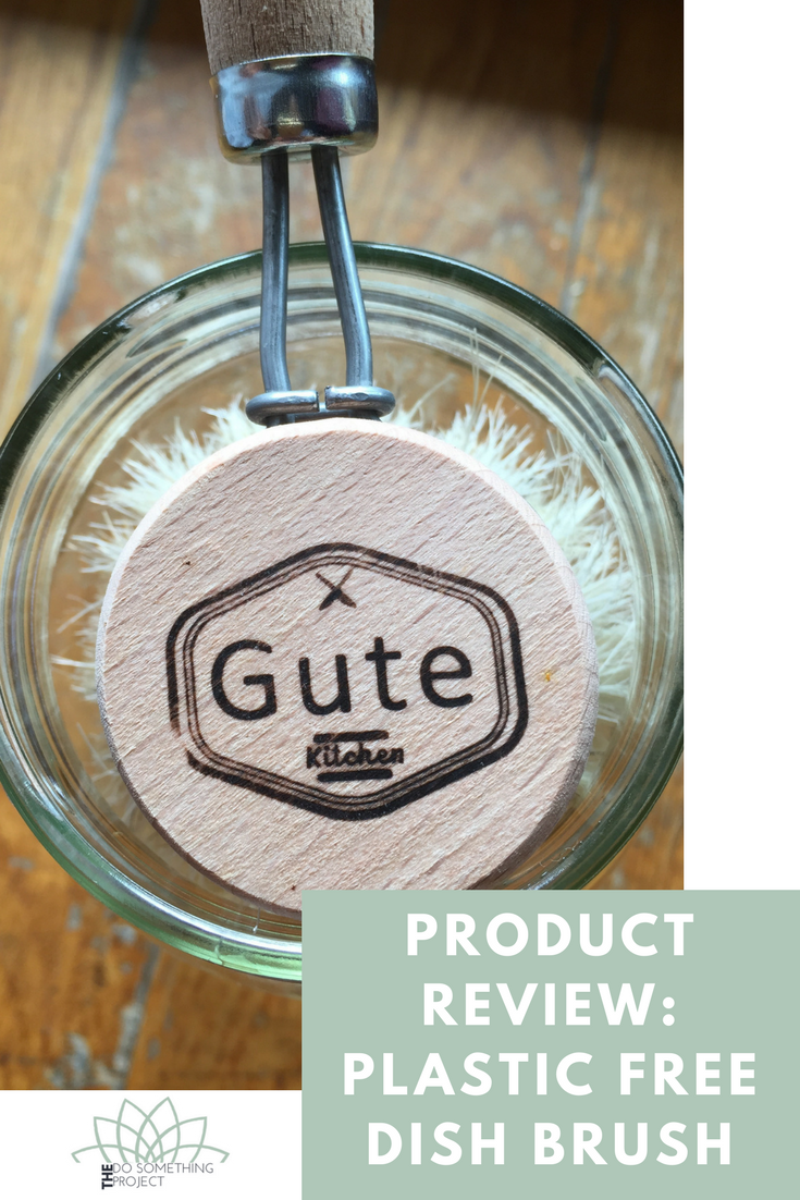 Product Review: Gute Horsehair Dish Brush