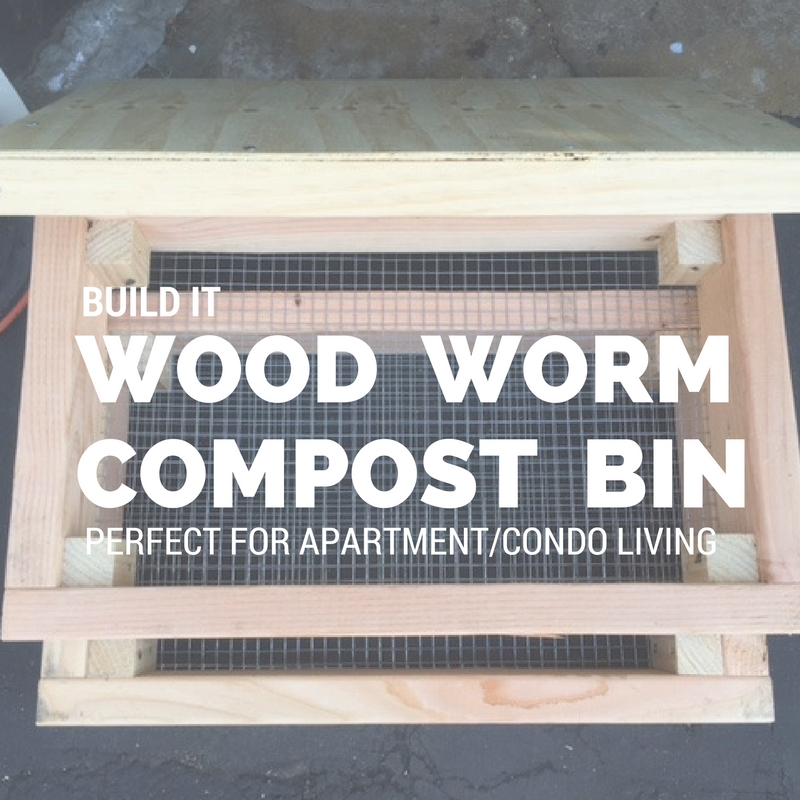 Build A Wood Worm Compost Bin This Weekend The Do Something Project - Best Diy Worm Composting Bin
