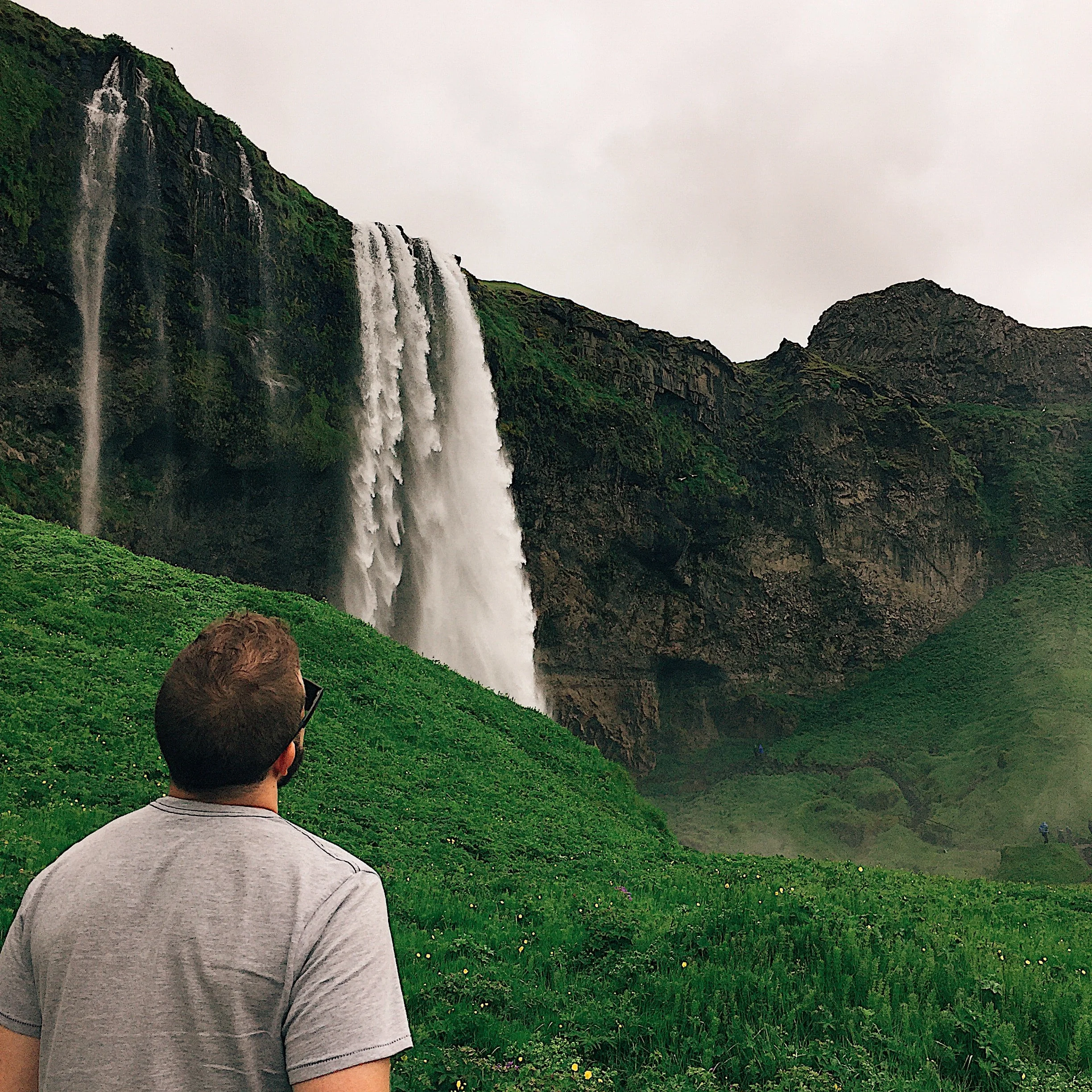 Chasing and admiring waterfalls. This time from afar.
