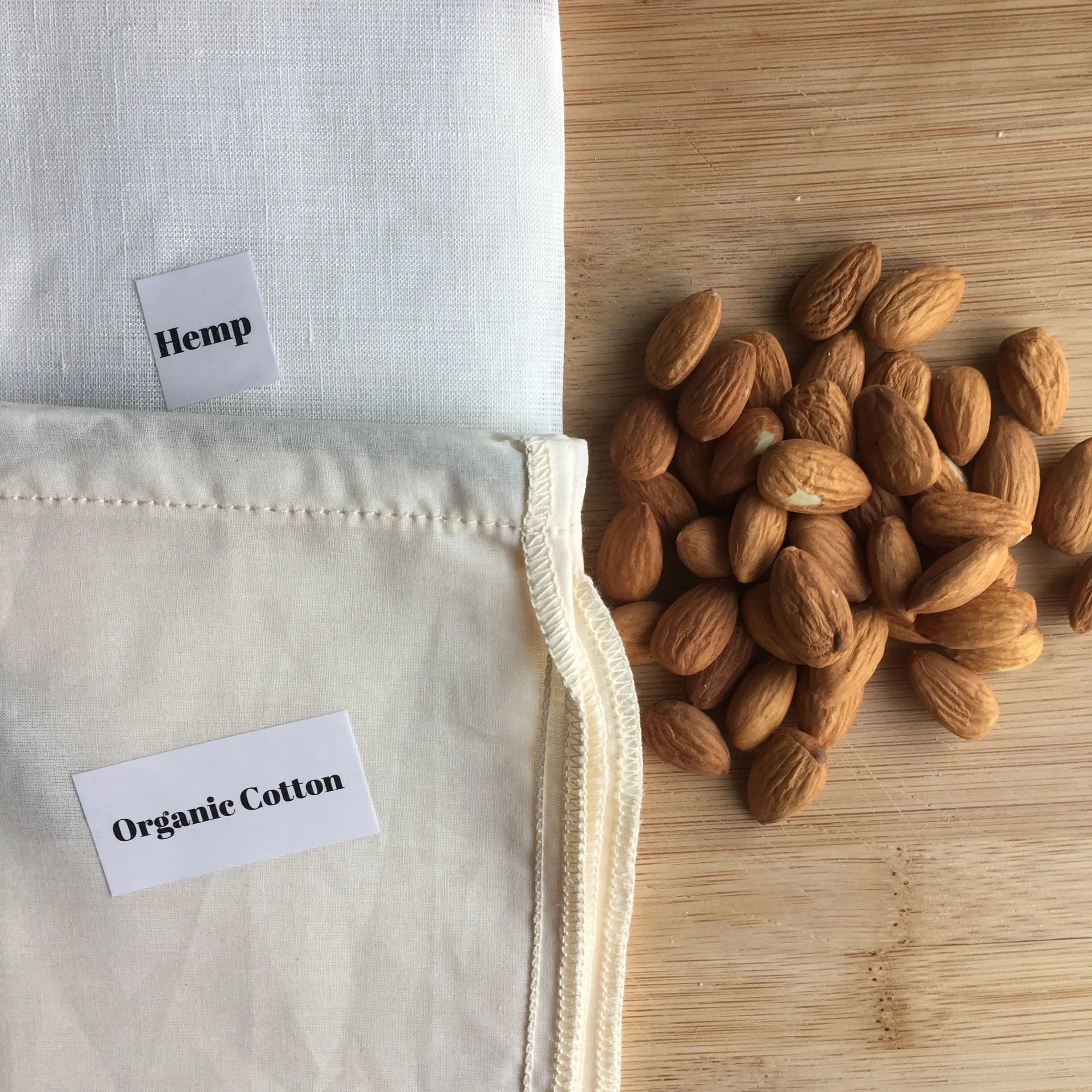 My Big Fat Organic Cotton and Hemp Nut Milk Sacks