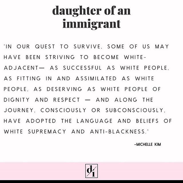 This warranted a repost. Credit @daughterofanimmigrant_. Important words to reflect on.

Please also look into the resources in the next slide and use the power of your dollars to fight injustice.