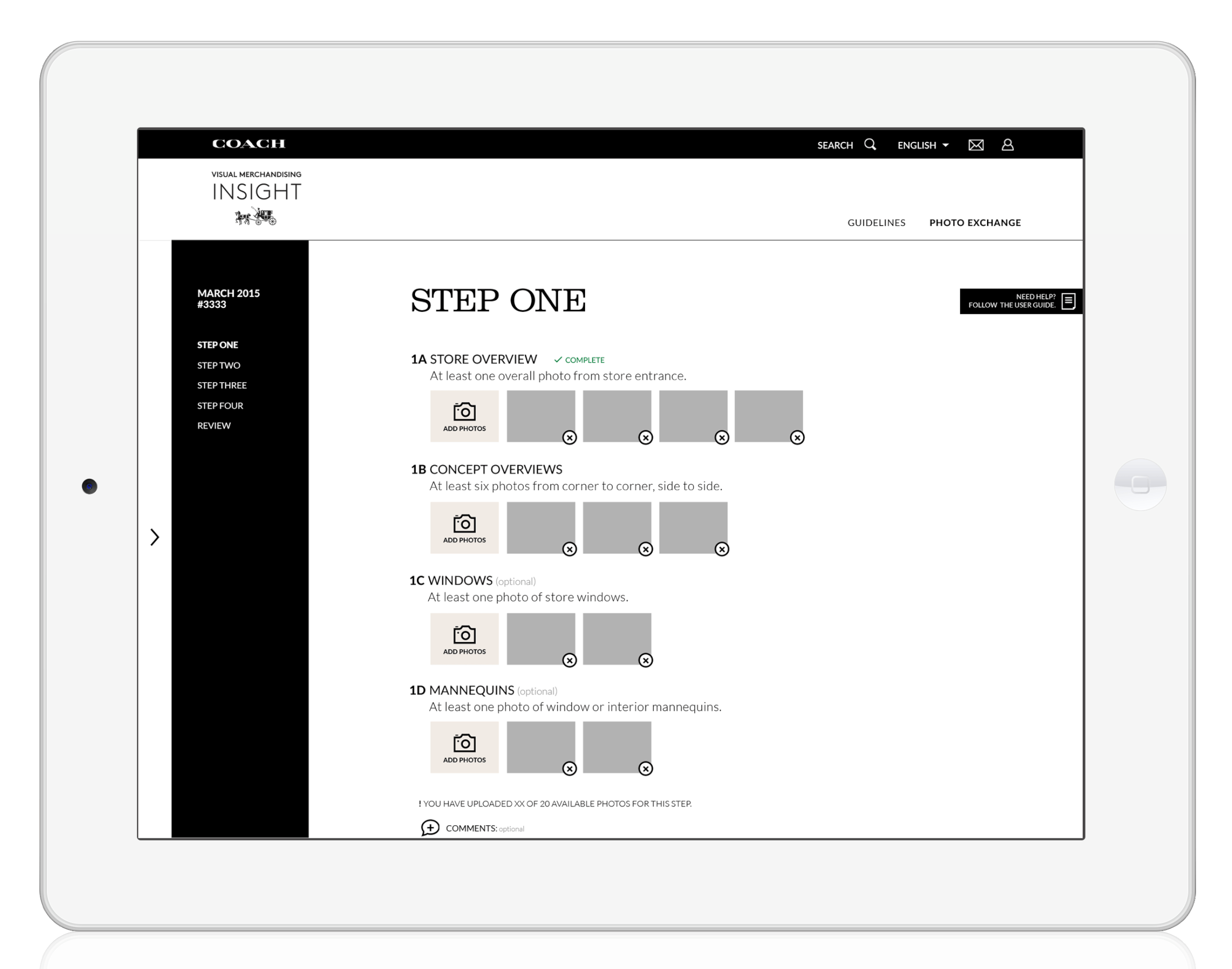 Photo Exchange - Store Audit
