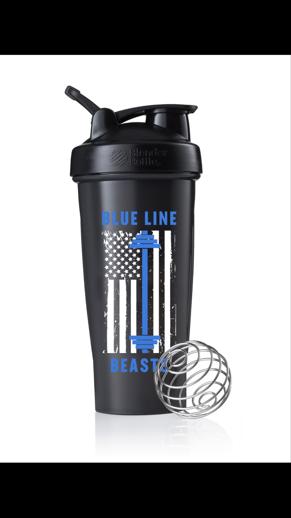 Thin Blue Line Edition BlenderBottle, Classic - Thin Blue Line USA