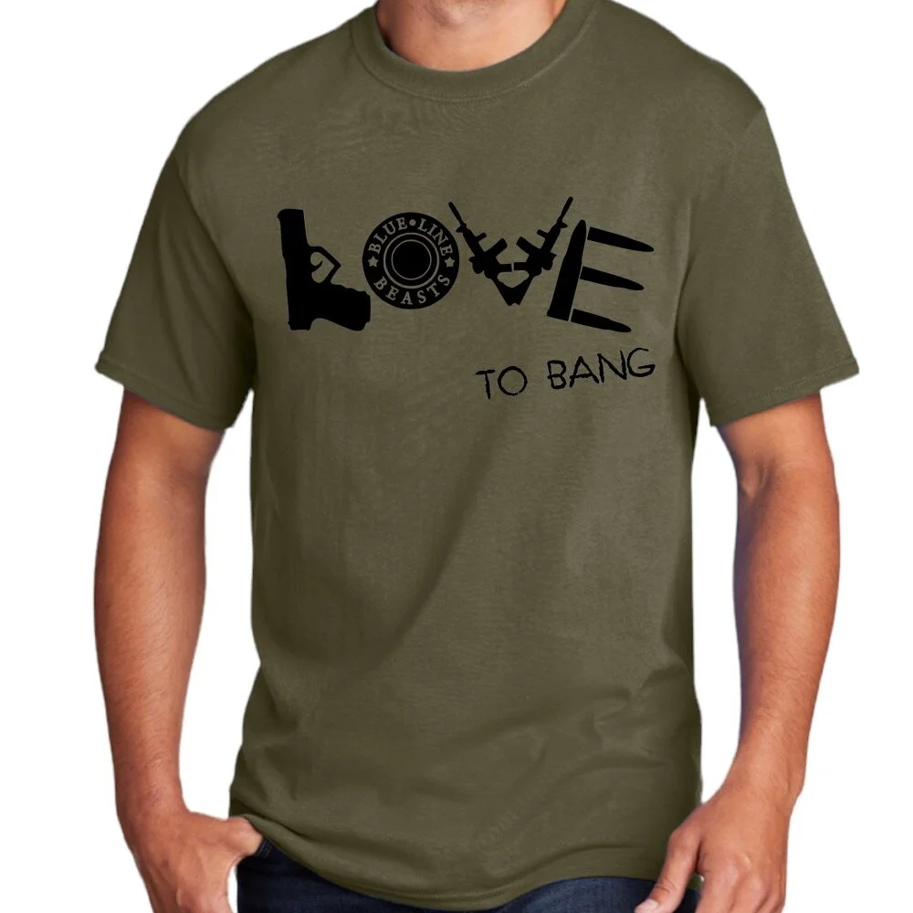 BLB - LOVE TO BANG, TEE - GREEN