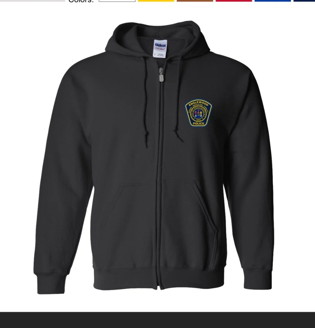 【mnem】Leman Fur Brushed Hood Hood Zip Up ENGLEWOOD - ZIP UP HOODIE, BLACK (PD) — Blue Line Beasts