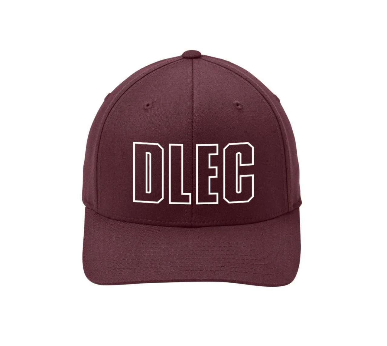 Dan Leghorn FD - Embroidered Hat - Flex Fit (Maroon)