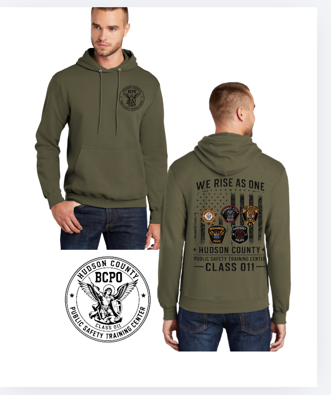 HCPSTC - HOODIE, GREEN