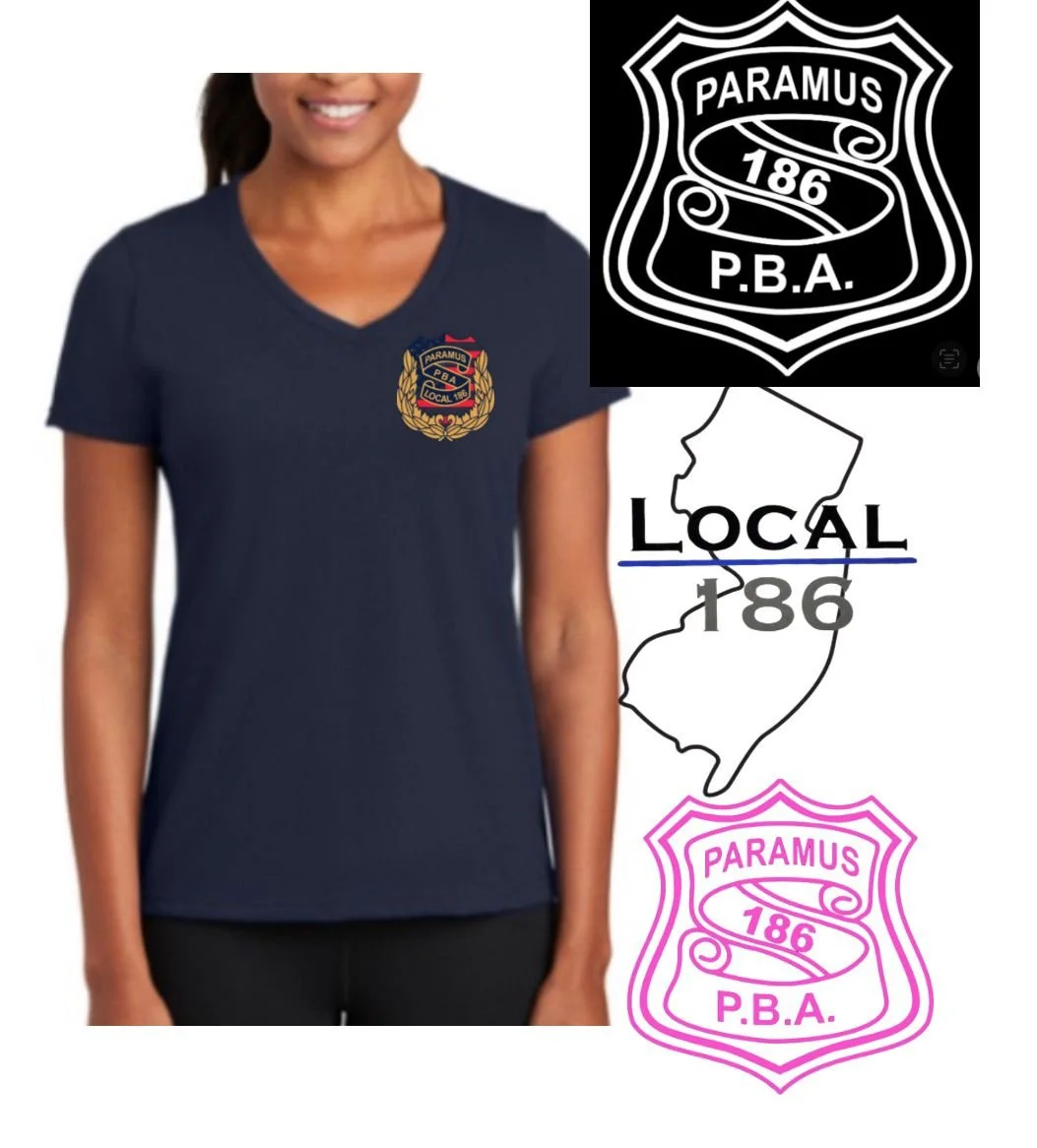 Paramus PBA Women's Short Sleeve V-Neck