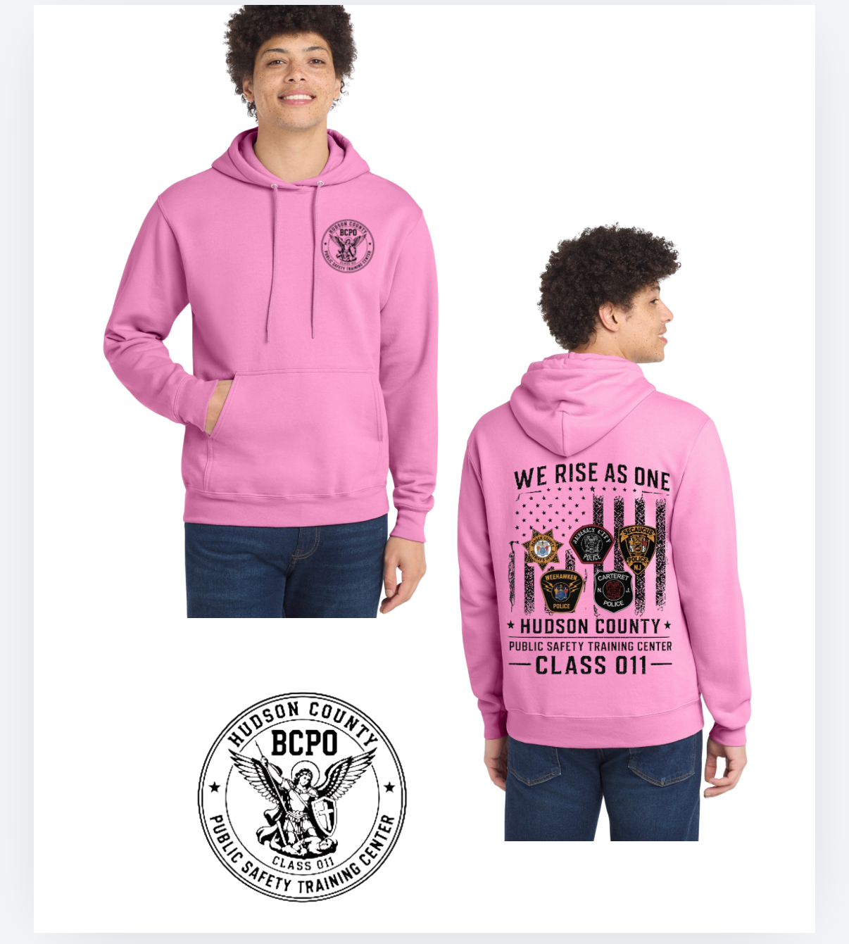 HCPSTC - HOODIE, PINK