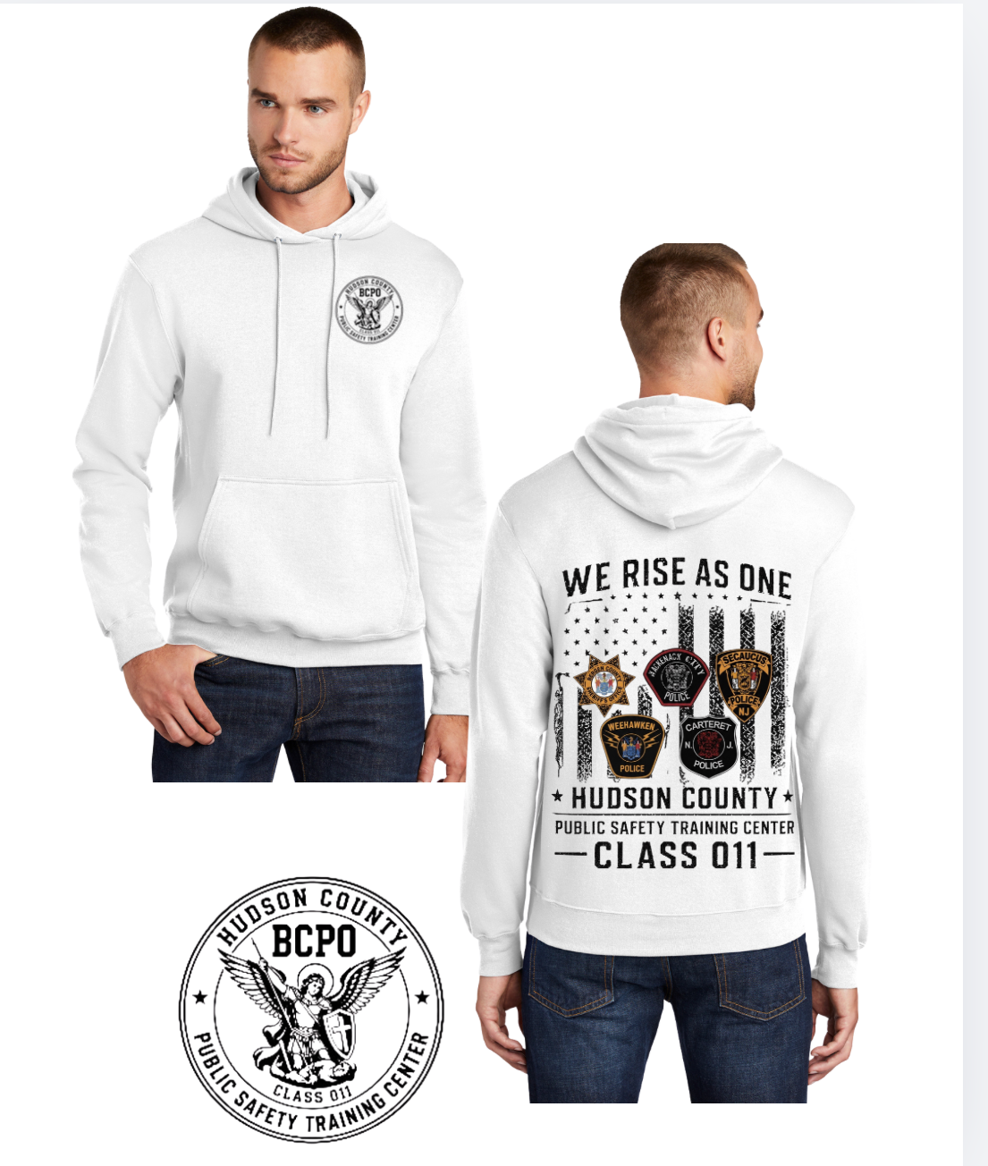 HCPSTC - HOODIE, WHITE