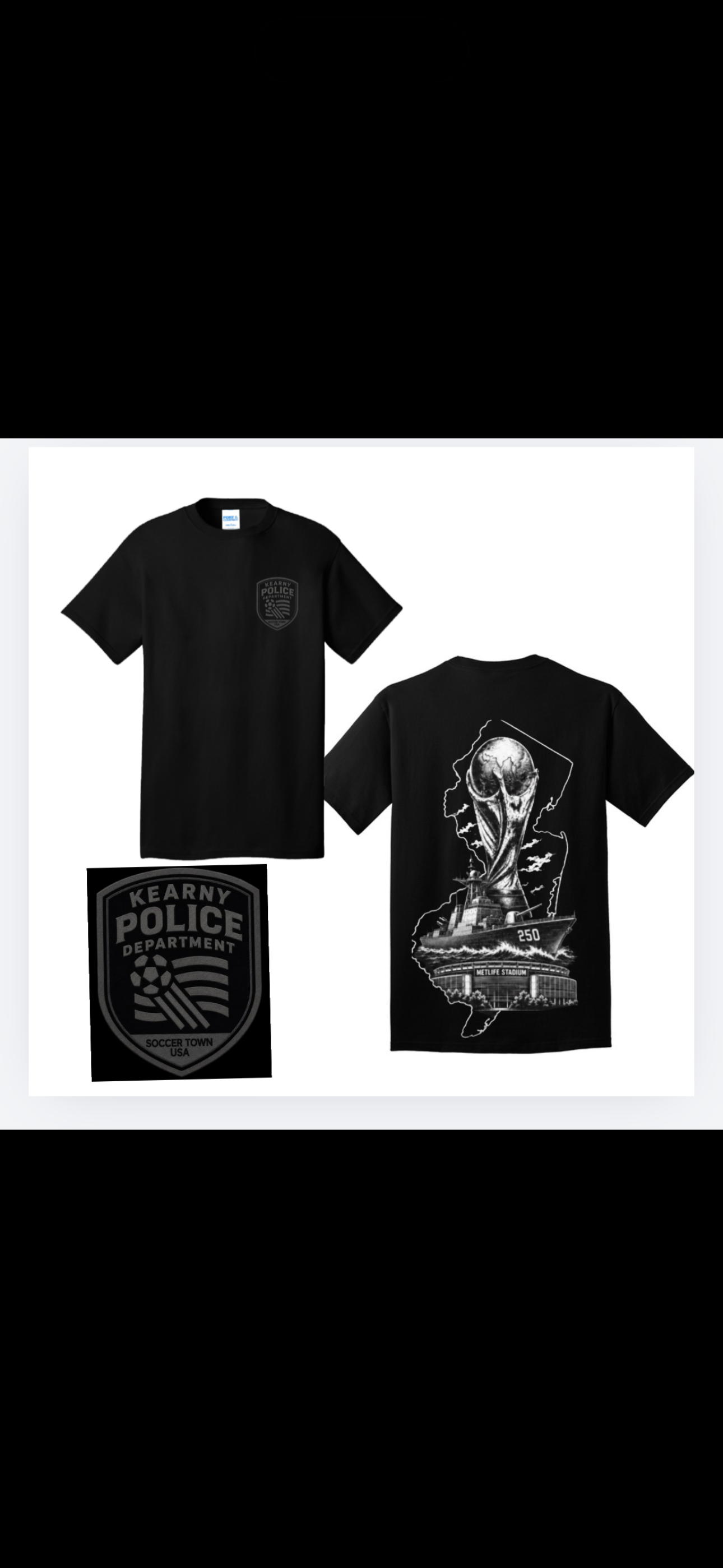 KEARNY FIFA STADIUM TEE NEXT LEVEL BRAND
