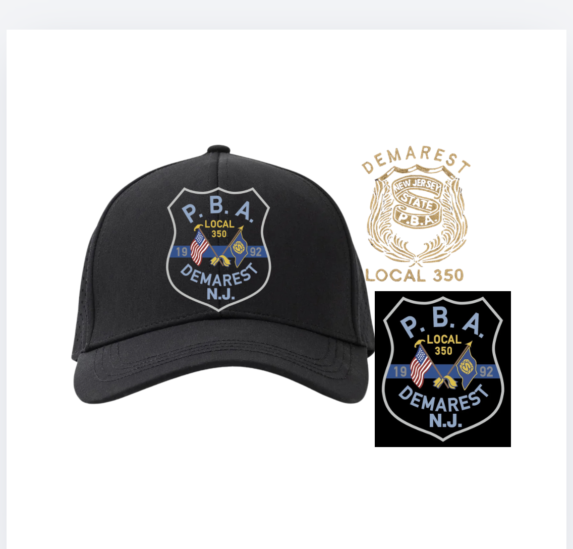 DEMAREST PBA flex fit EMBROIDERED