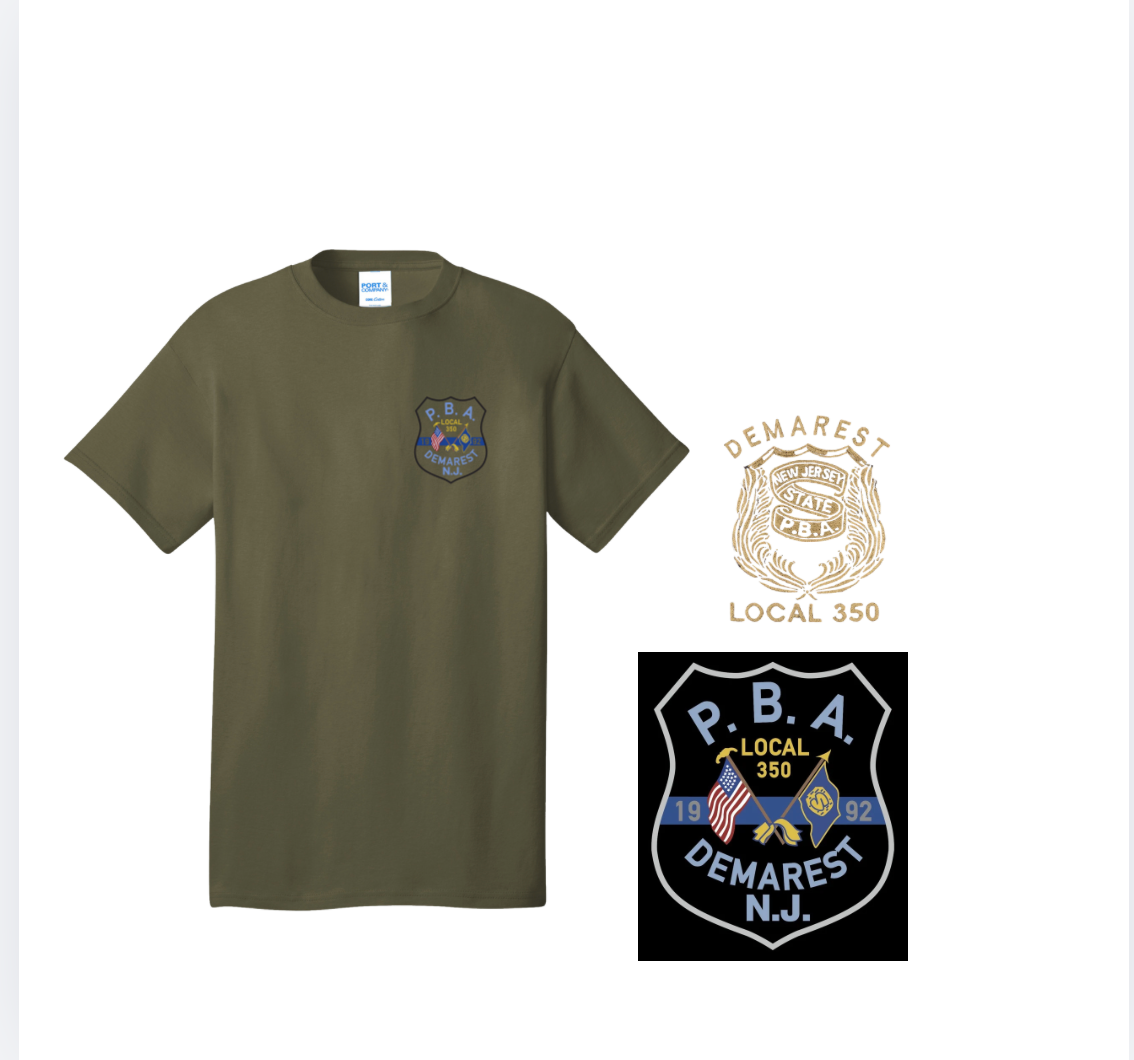 DEMAREST PBA green tee
