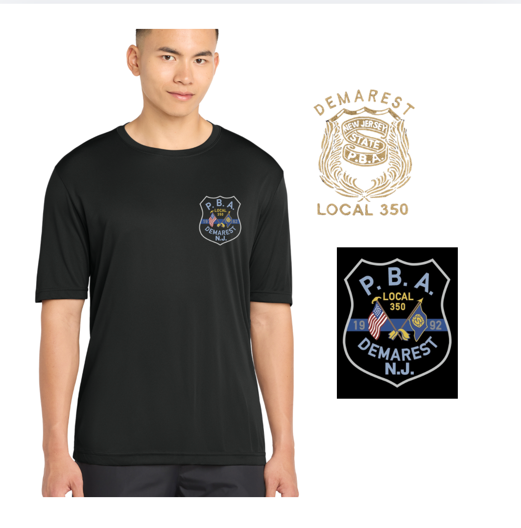 DEMAREST PBA moisture wicking tee